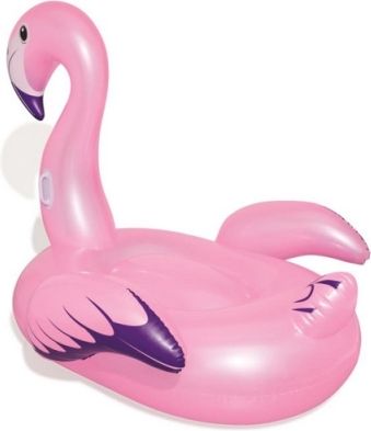Nafukovací plameňák MAXI s držadly, 173x170cm - obrázek 9