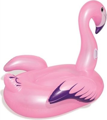Nafukovací plameňák MAXI s držadly, 173x170cm - obrázek 10