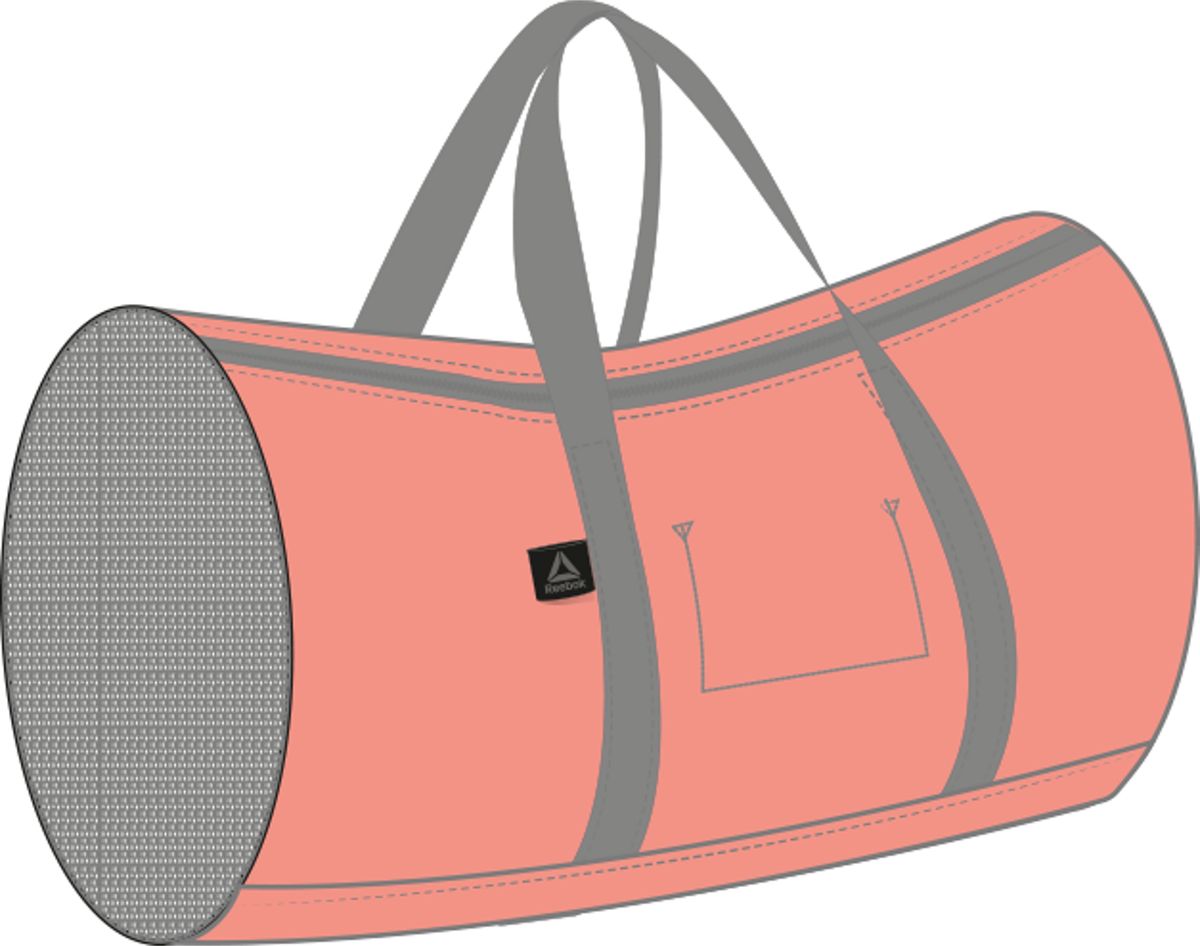 Reebok W Found Cylinder Bag růžová Jednotná - obrázek 2
