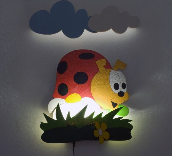 NÁSTĚNNÁ LED LAMPIČKA BERUŠKA - obrázek 1