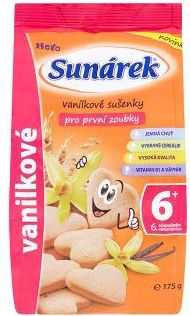 3x SUNÁREK Vanilkové sušenky (175 g) - obrázek 2