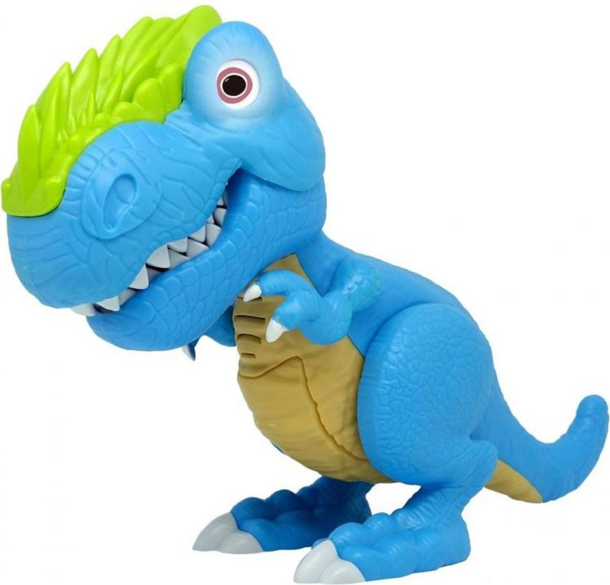 Junior Megasaur ohebný a kousací T-Rex modrý - obrázek 1