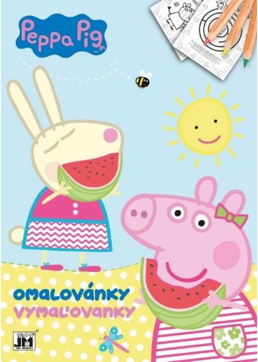 Jiri Models Omalovánky A4 Prasátko Peppa Pig - obrázek 1