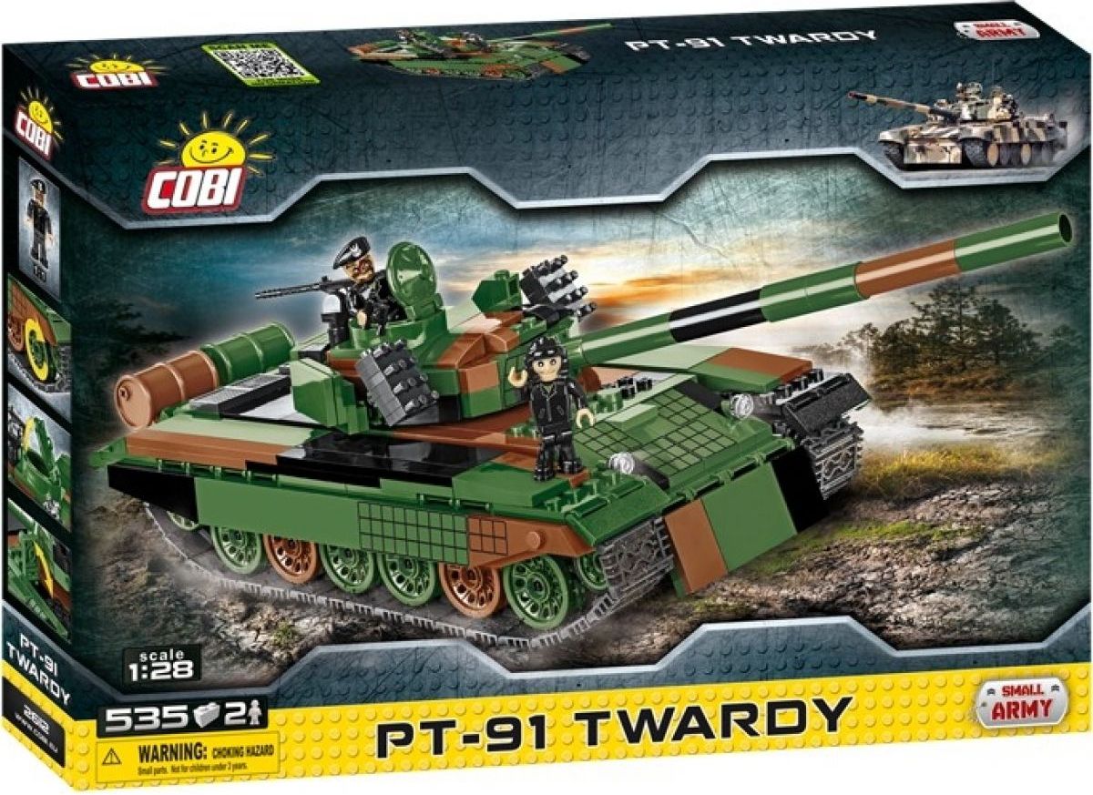 Cobi 2612 Malá armáda Tank PT91 Twardy - obrázek 1