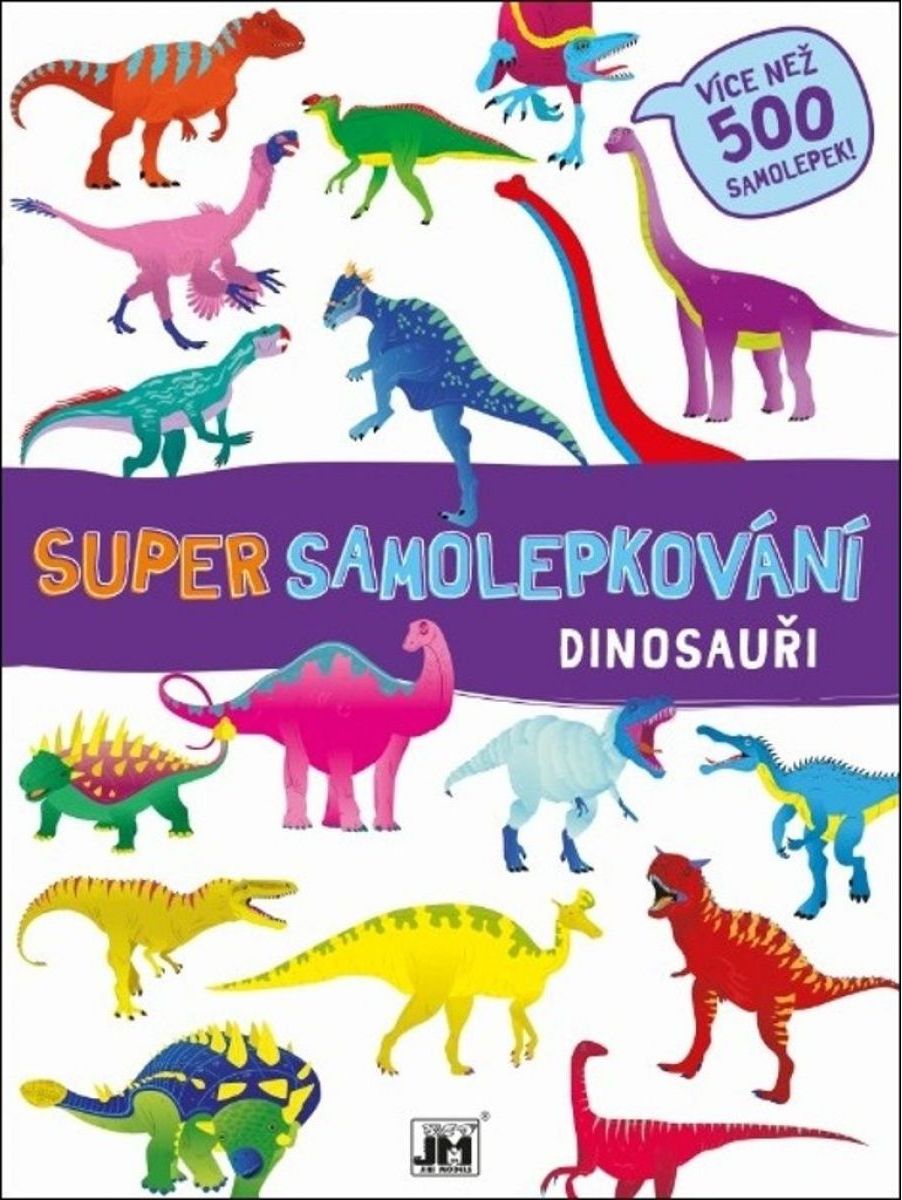Jiri Models Super samolepkování Dinosauři - obrázek 1