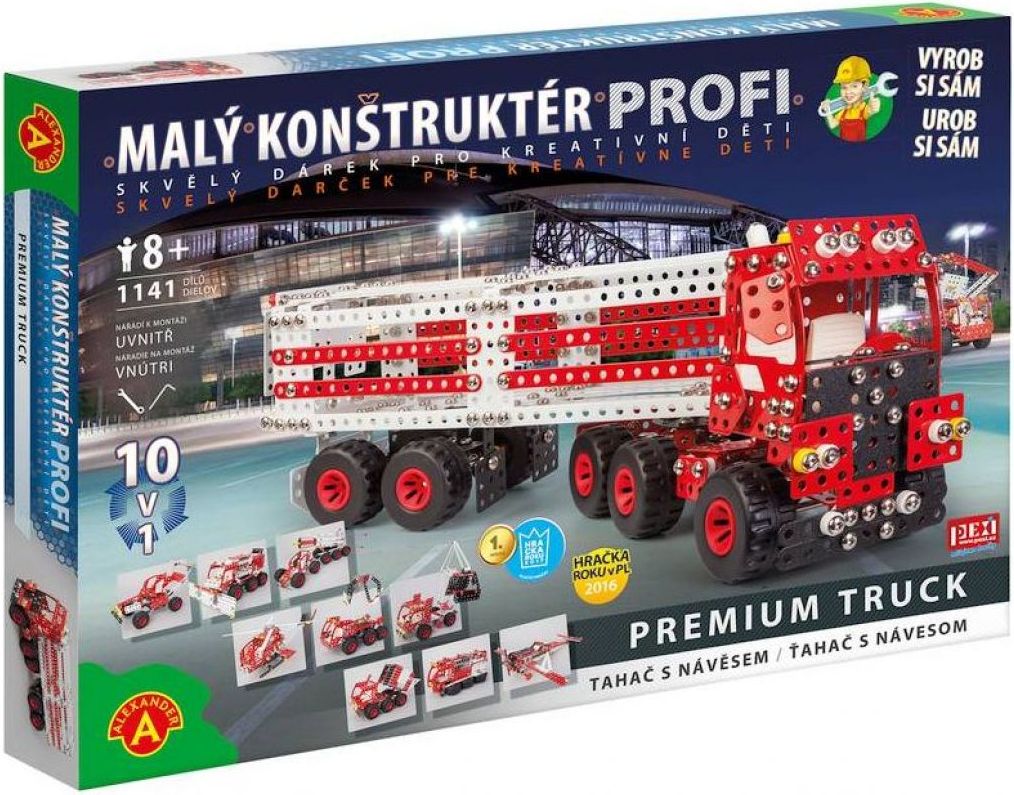 Alexander Malý konstruktér Profi Premium Truck 10 v 1 Skříňový návěs - obrázek 1