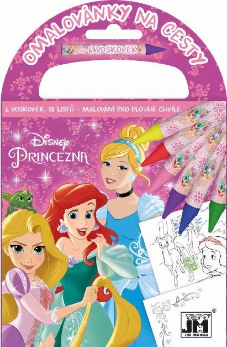 Jiri Models Disney Princess Omalovánky na cesty Princezny - obrázek 1