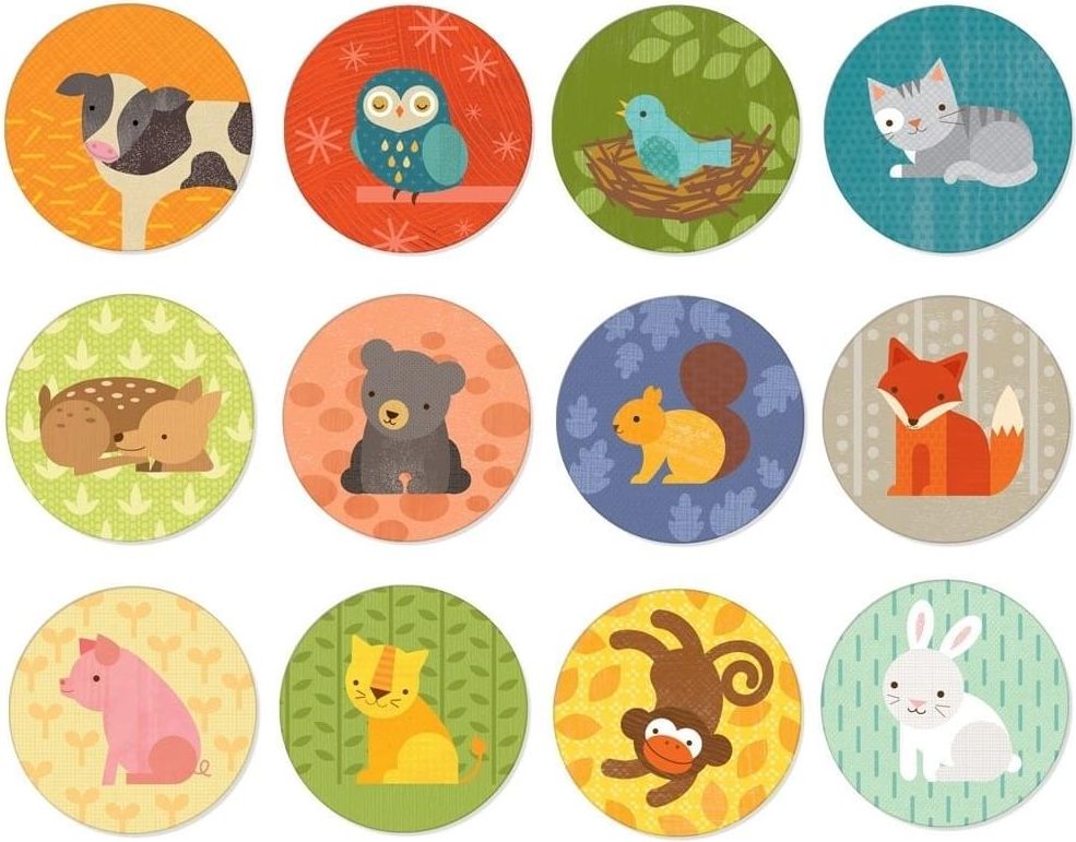 Petit Collage Memo Animals Babies uni - obrázek 2