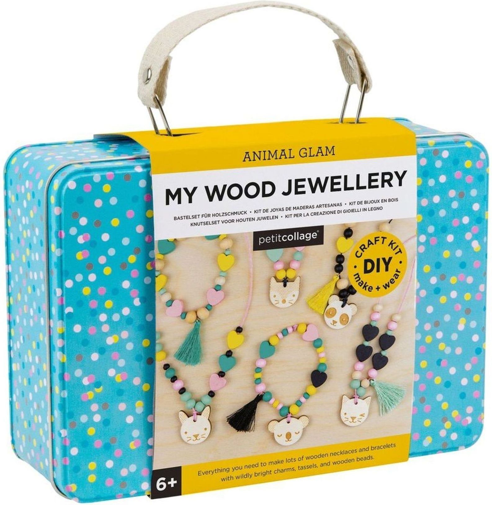 Petit Collage - DIY Kit: My Wood Jewellery uni - obrázek 1