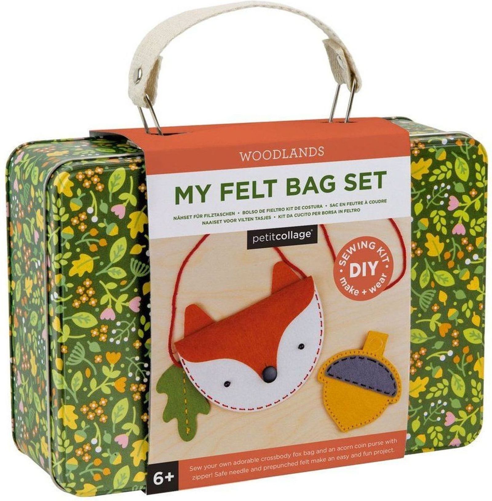Petit Collage - DIY Kit: My Felt Bag Set uni - obrázek 1