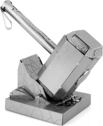 METAL EARTH 3D puzzle Avengers: Thórovo kladivo - obrázek 1