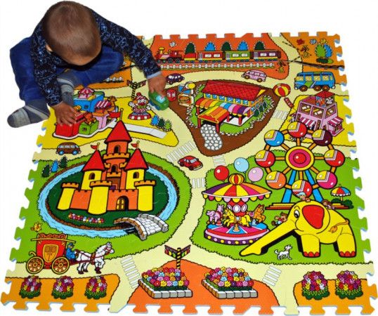 LC Pěnové puzzle Lunapark - obrázek 1
