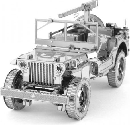 METAL EARTH 3D puzzle Jeep Willys MB (ICONX) - obrázek 1