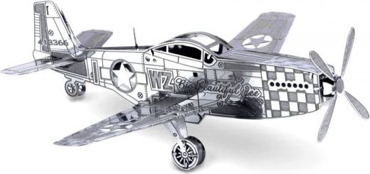 METAL EARTH 3D puzzle Letadlo Mustang P-51 - obrázek 1