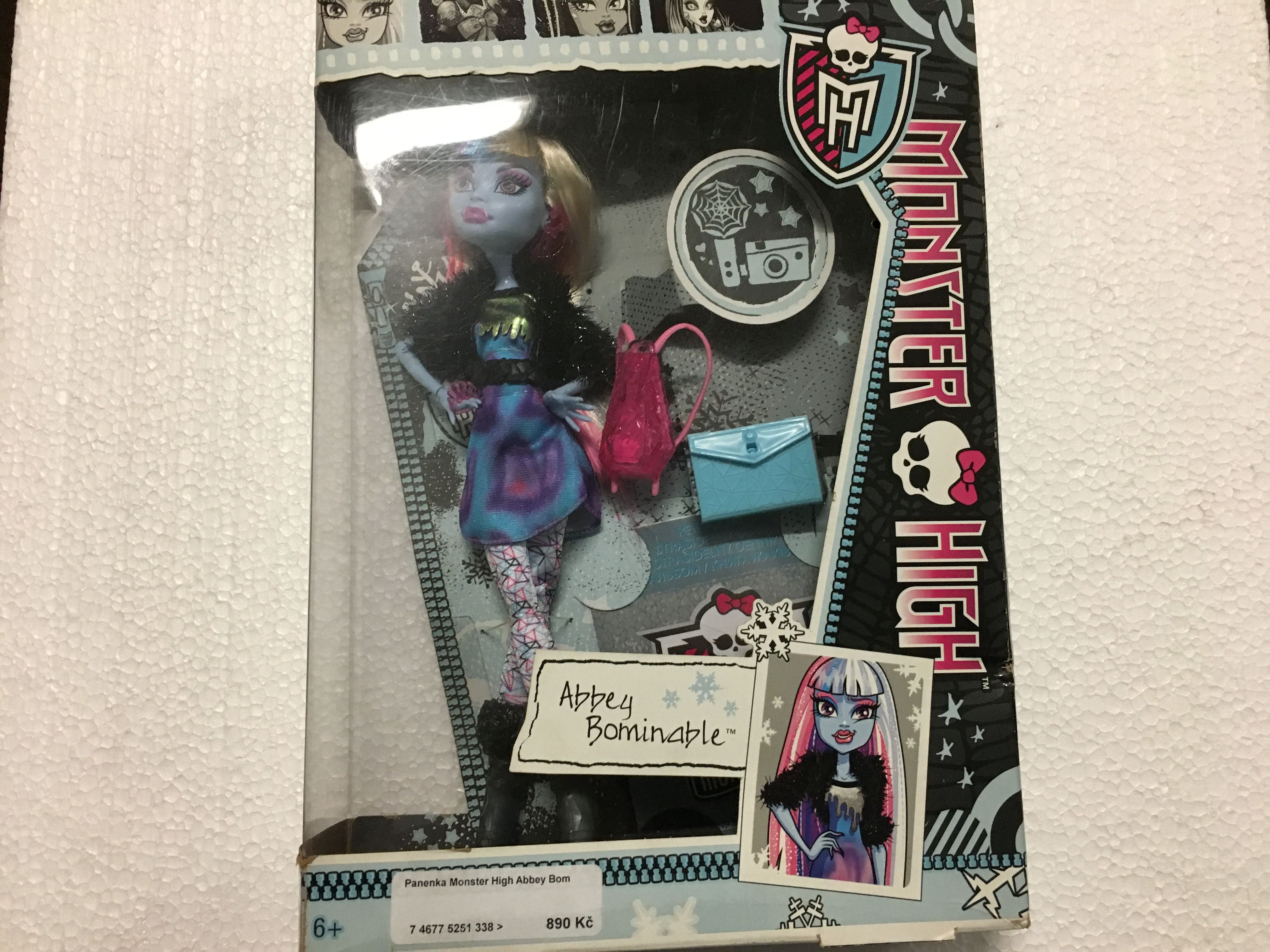 Panenka Monster High Abbey Bom - obrázek 1