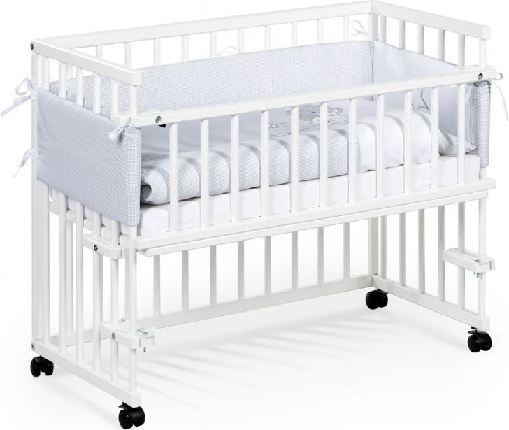 Dětská postýlka Klups Piccolo Due 90x45 bílá - obrázek 2