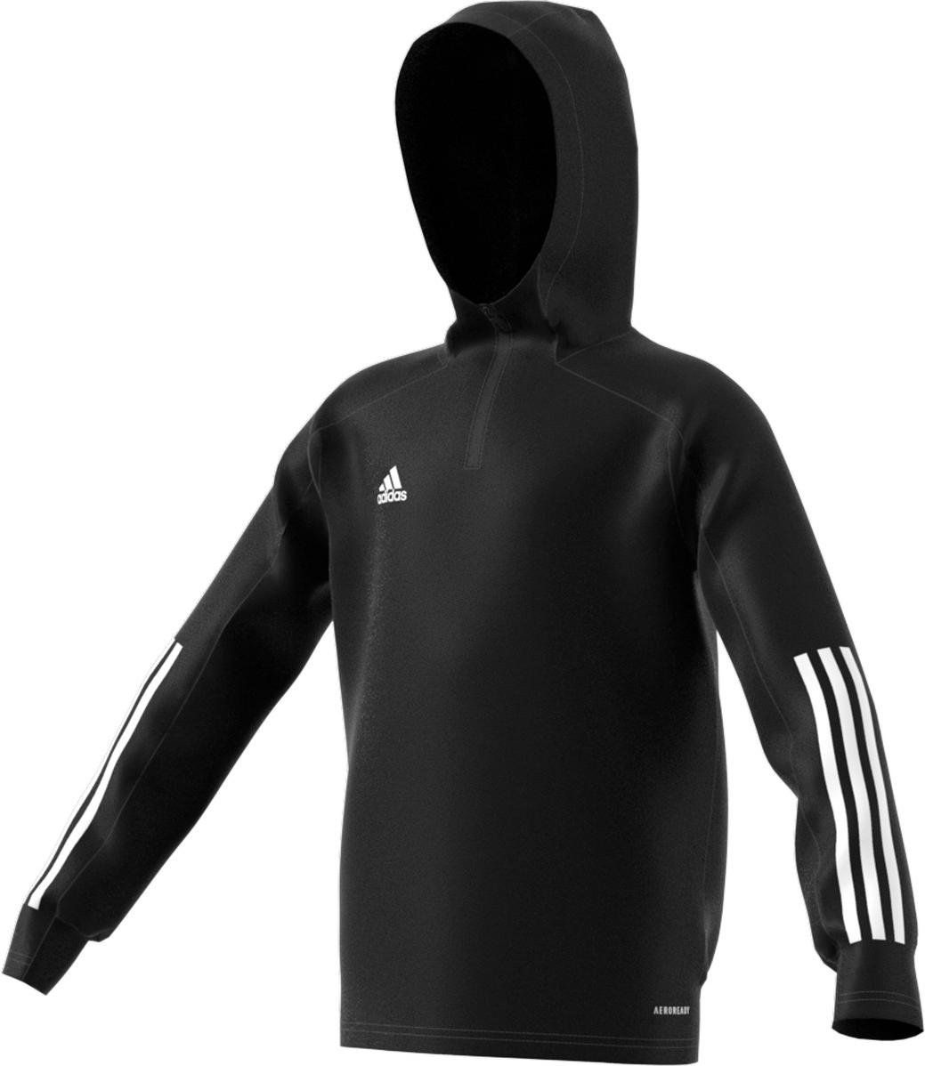 Mikina s kapucí adidas CONDIVO20 TRACK HOOD YOUTH ek2958 Velikost 140 - obrázek 1