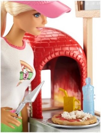 Barbie vaření a pečení pizza herní set s panenkou - obrázek 4