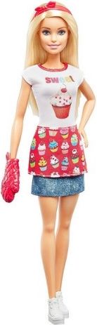 Barbie VAŘENÍ A PEČENÍ HERNÍ SET S PANENKOU - obrázek 2