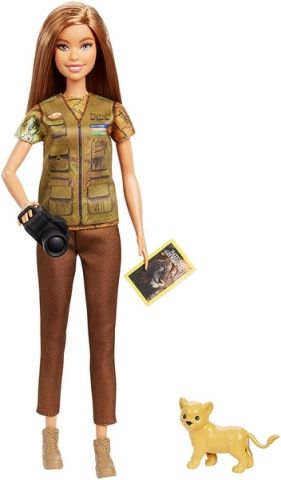 Barbie Panenka Povolání National Geographic - obrázek 2