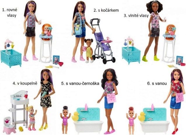 Barbie CHŮVA HERNÍ SET - obrázek 1