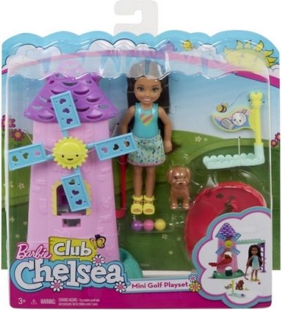 Barbie CHELSEA MINIGOLF HERNÍ SET - obrázek 1