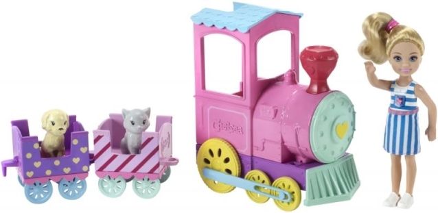 Barbie CHELSEA S VLÁČKEM - obrázek 1