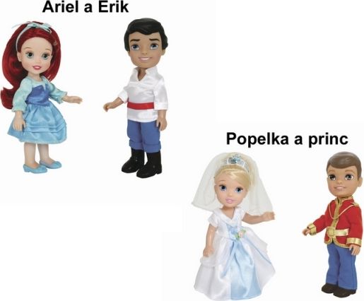Princezna a princ 15 cm - obrázek 1