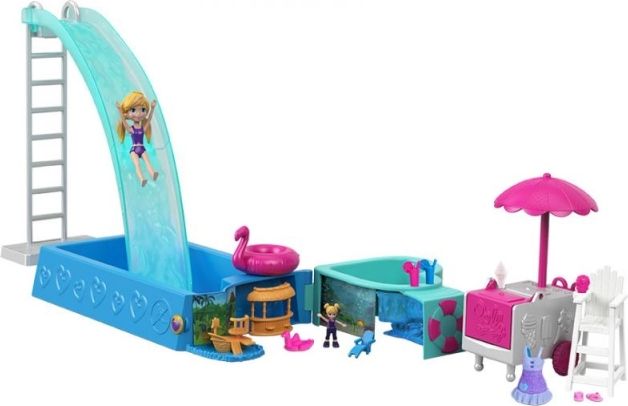 Polly Pocket BAZÉN SE SKLUZAVKOU - obrázek 2