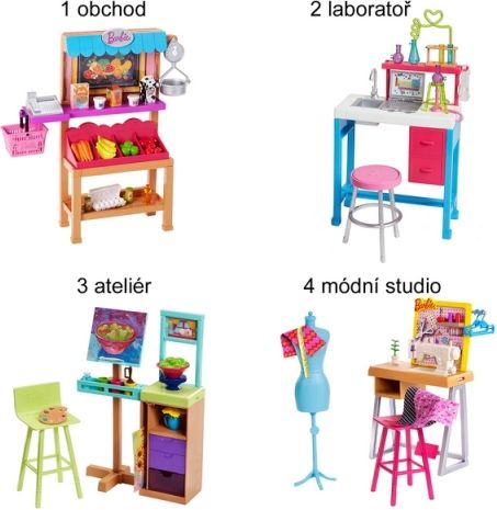 Barbie dokonalé pracoviště - obrázek 1