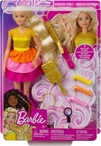 Barbie PANENKA S VLNITÝMI VLASY - obrázek 2