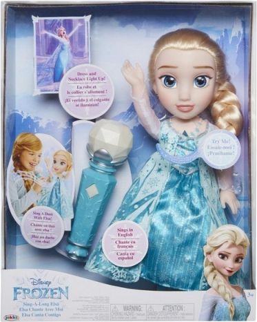 Frozen/Ledové království - Zpívající Elsa karaoke nová - obrázek 1