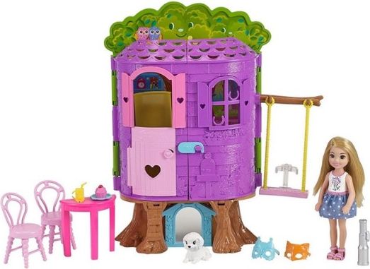 Barbie CHELSEA A DOMEČEK NA STROMĚ - obrázek 1