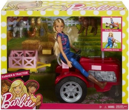 Barbie FARMÁŘKA HERNÍ SET - obrázek 1