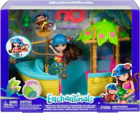 ENCHANTIMALS VYHLÍDKOVÁ LOĎ DO DŽUNGLE - obrázek 1