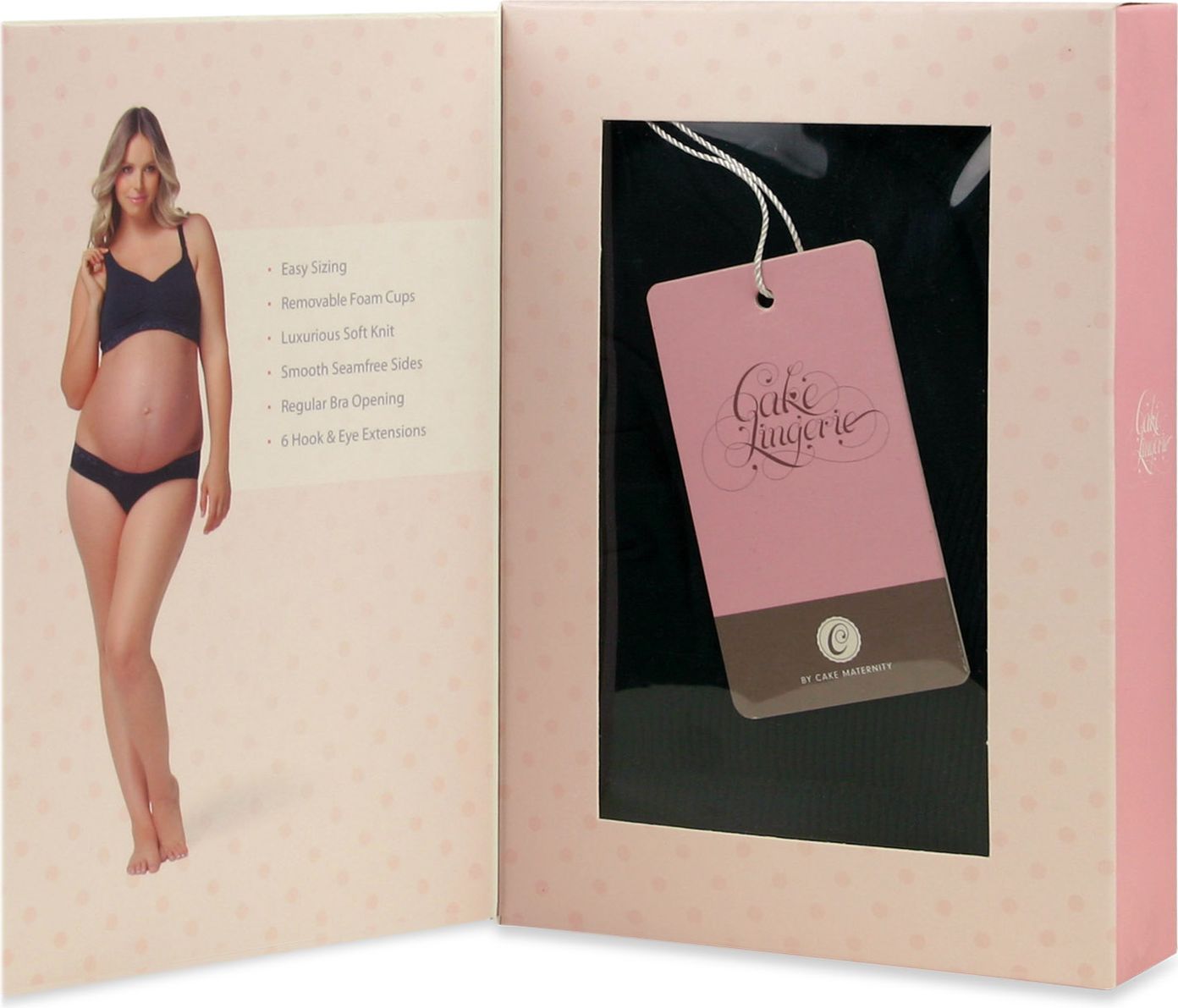 Cake Maternity Bezešvá kojicí podprsenka Rock Candy Velikost: S, Barva: černá - obrázek 4