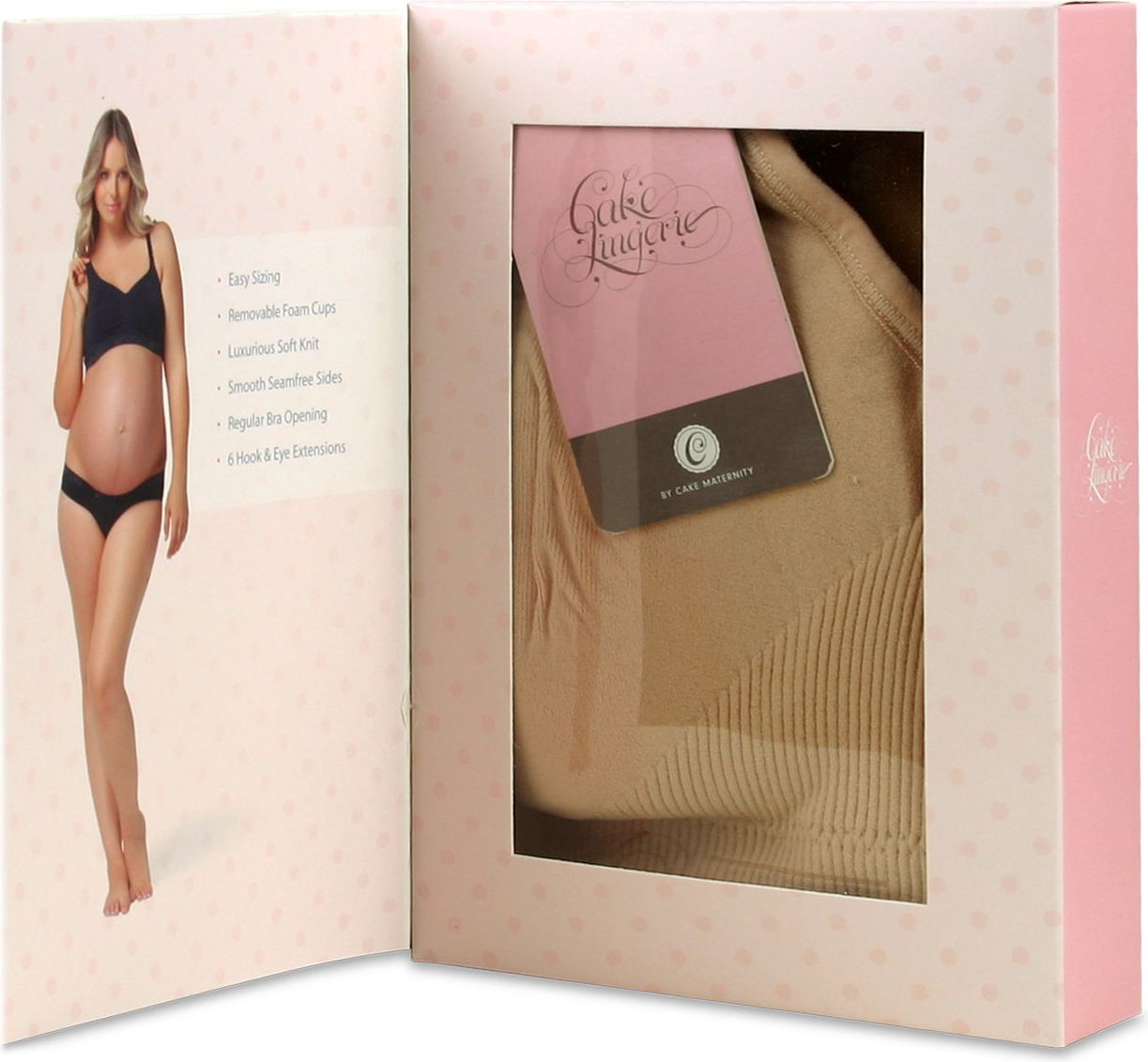Cake Maternity Bezešvá kojicí podprsenka Rock Candy Velikost: L, Barva: tělová - obrázek 4