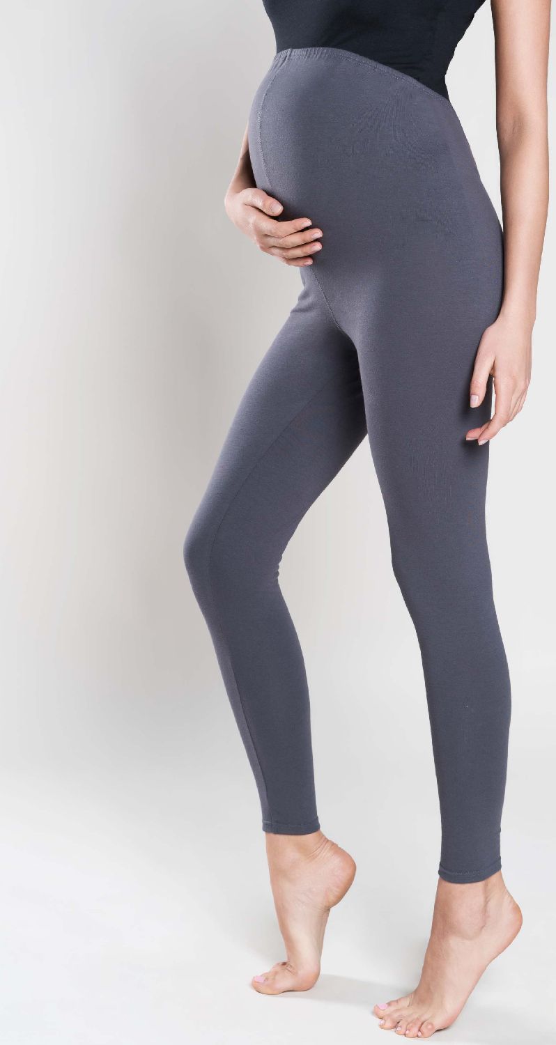Italian Fashion Těhotenské legíny dlouhé grafit Velikost: L, Barva: šedá - obrázek 1
