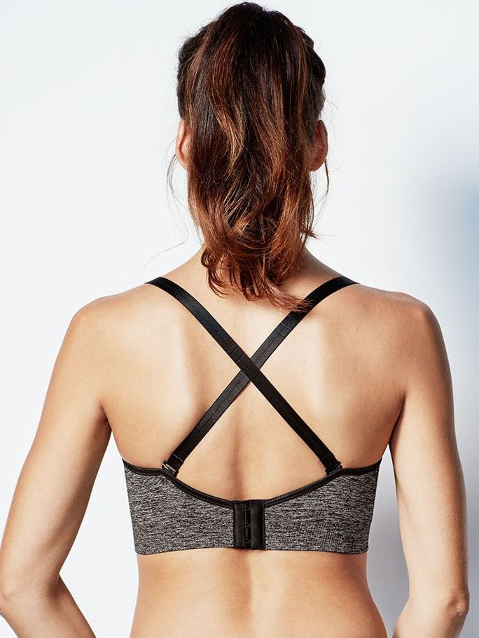 Bravado Kojicí a těhotenská podprsenka Body Silk Seamless Yoga Velikost: M, Barva: šedá - obrázek 2