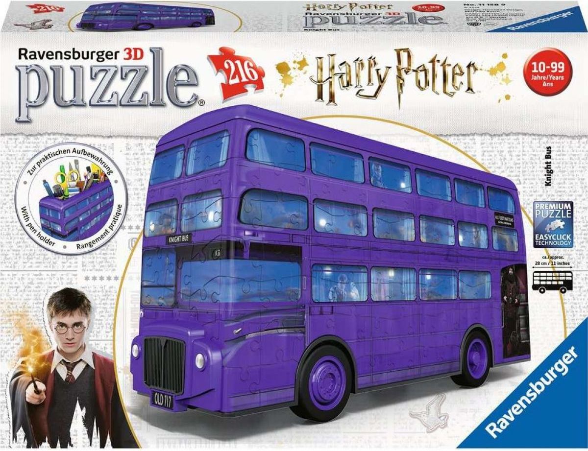 Ravensburger 3D puzzle Harry Potter Rytířský autobus 216 dílků - obrázek 1