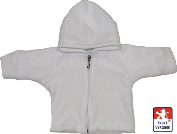 Dětská jarní bundička, Luper, bílá, Dětský svět, vel.86 - obrázek 1