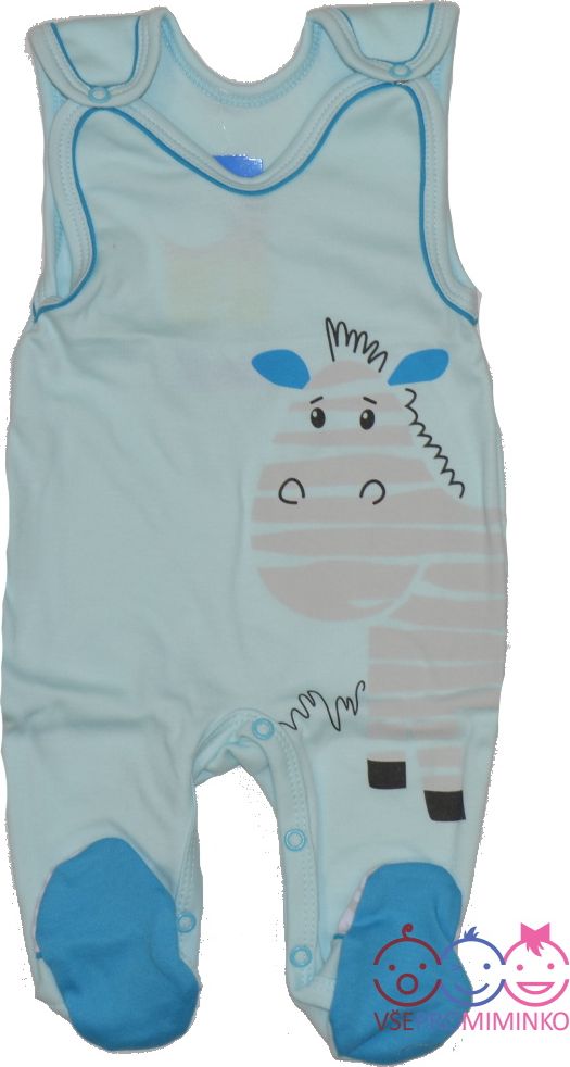 Dětské bavlněné dupačky, Jungle, Zebra, velikost 68 - obrázek 1