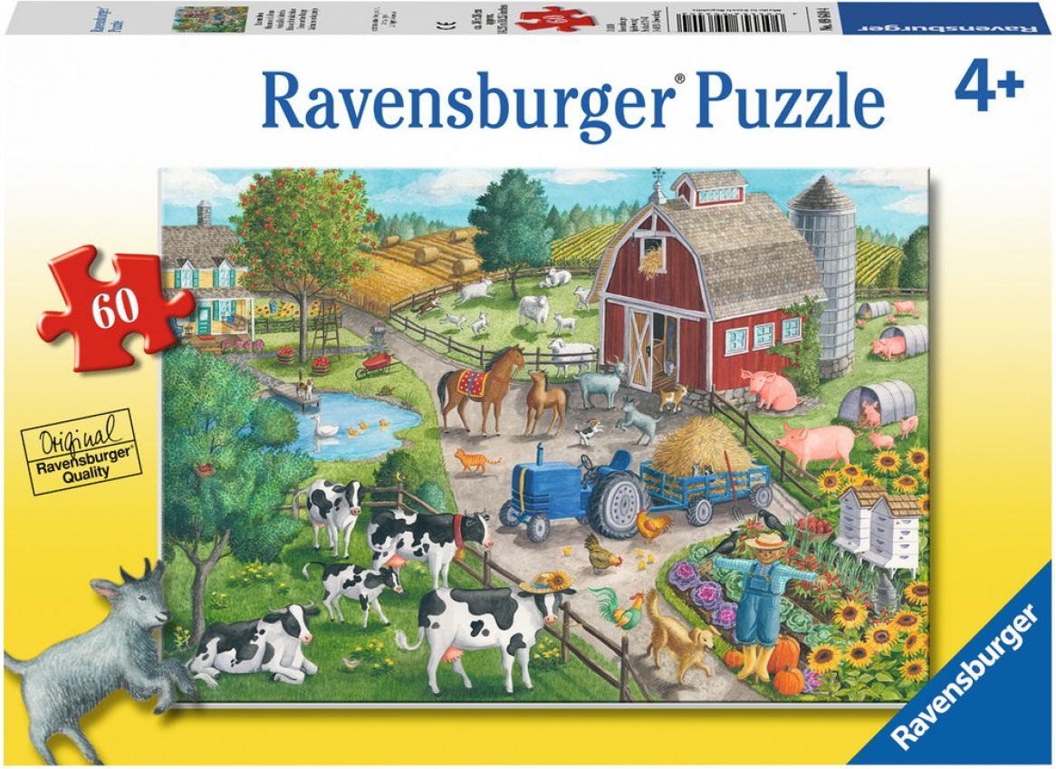 Ravensburger Puzzle Okolí farmy 60 dílků - obrázek 1