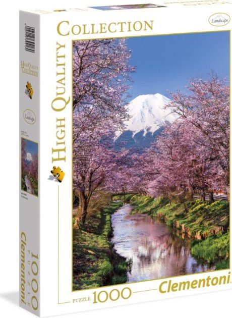CLEMENTONI Puzzle Hora Fuji, Japonsko 1000 dílků - obrázek 2