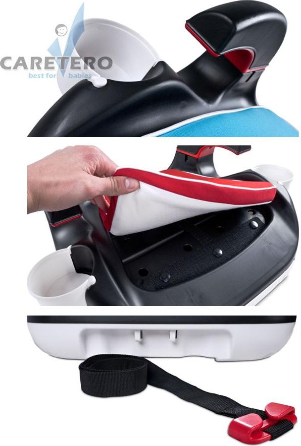 Autosedačka/podsedák CARETERO Tiger 2019 mint - obrázek 3