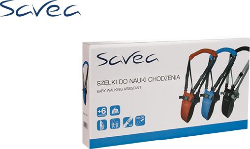 Dětské popruhy k učení chůze Abakus šedočerné - obrázek 3