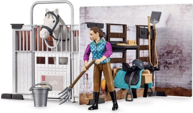 Bruder 62506 BWORLD Stáj s koněm a figurkou - obrázek 8