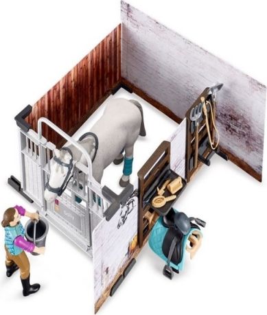 Bruder 62506 BWORLD Stáj s koněm a figurkou - obrázek 9