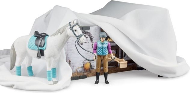 Bruder 62506 BWORLD Stáj s koněm a figurkou - obrázek 10
