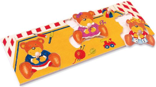 Puzzle - Medvědí rodinka - obrázek 1